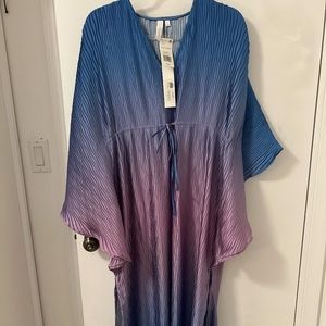 Brand new never worn Jonathan Simkhai lilac ombre Augustine kaftan
